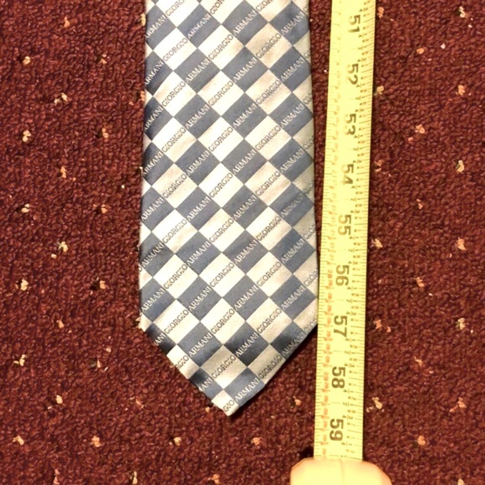 Giorgio Armani Tie/ Blue - Picture 8 of 10